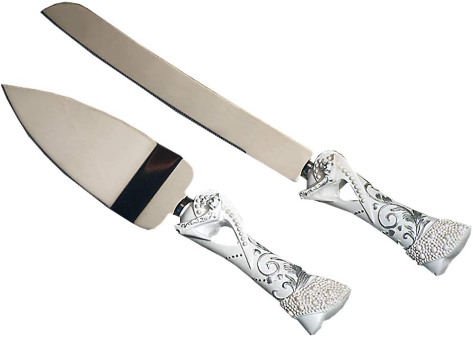 Belle of The Ball Shoe Design Wedding Cake Serving Set