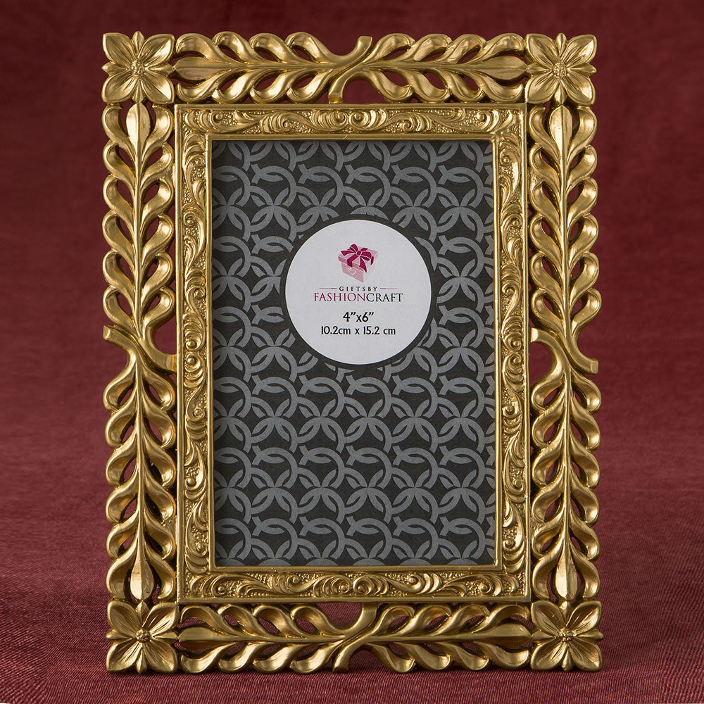 magnificent Gold Lattice 4 x 6 frame