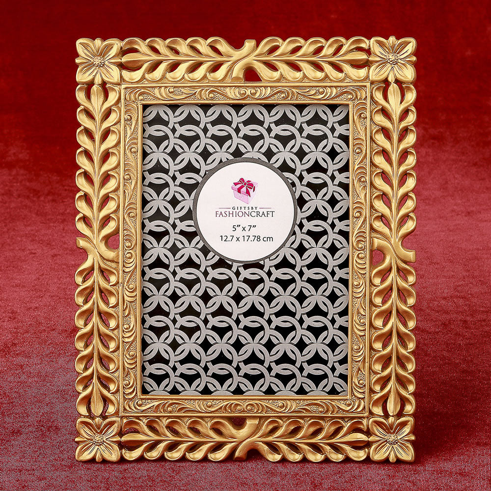 Magnificent Gold Lattice 5 x 7 frame