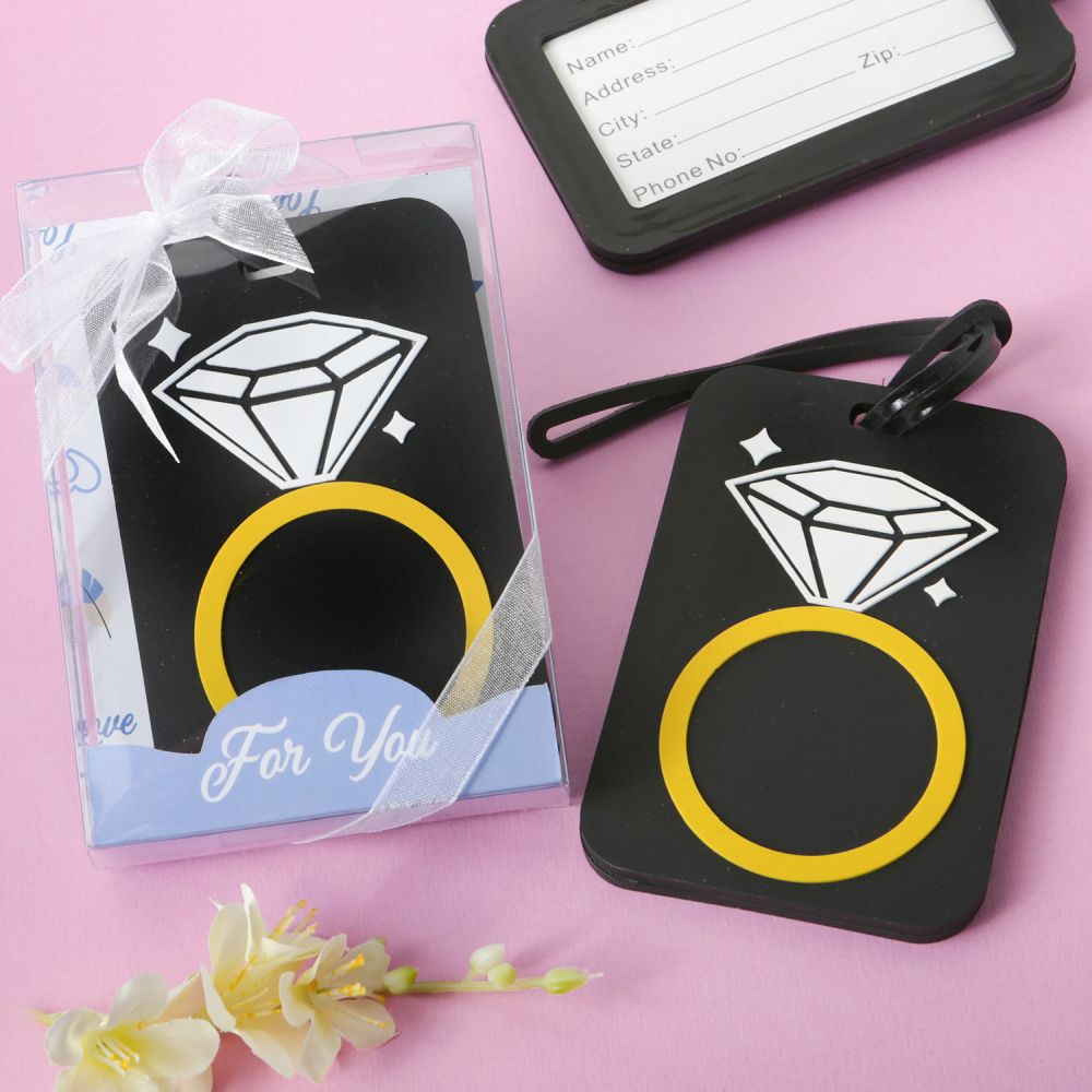 Diamond Ring Luggage Tag