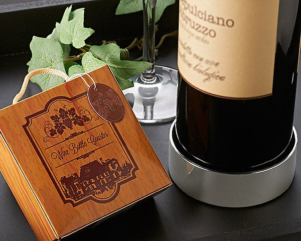 Vineyard Estate Wine Bottle Coaster