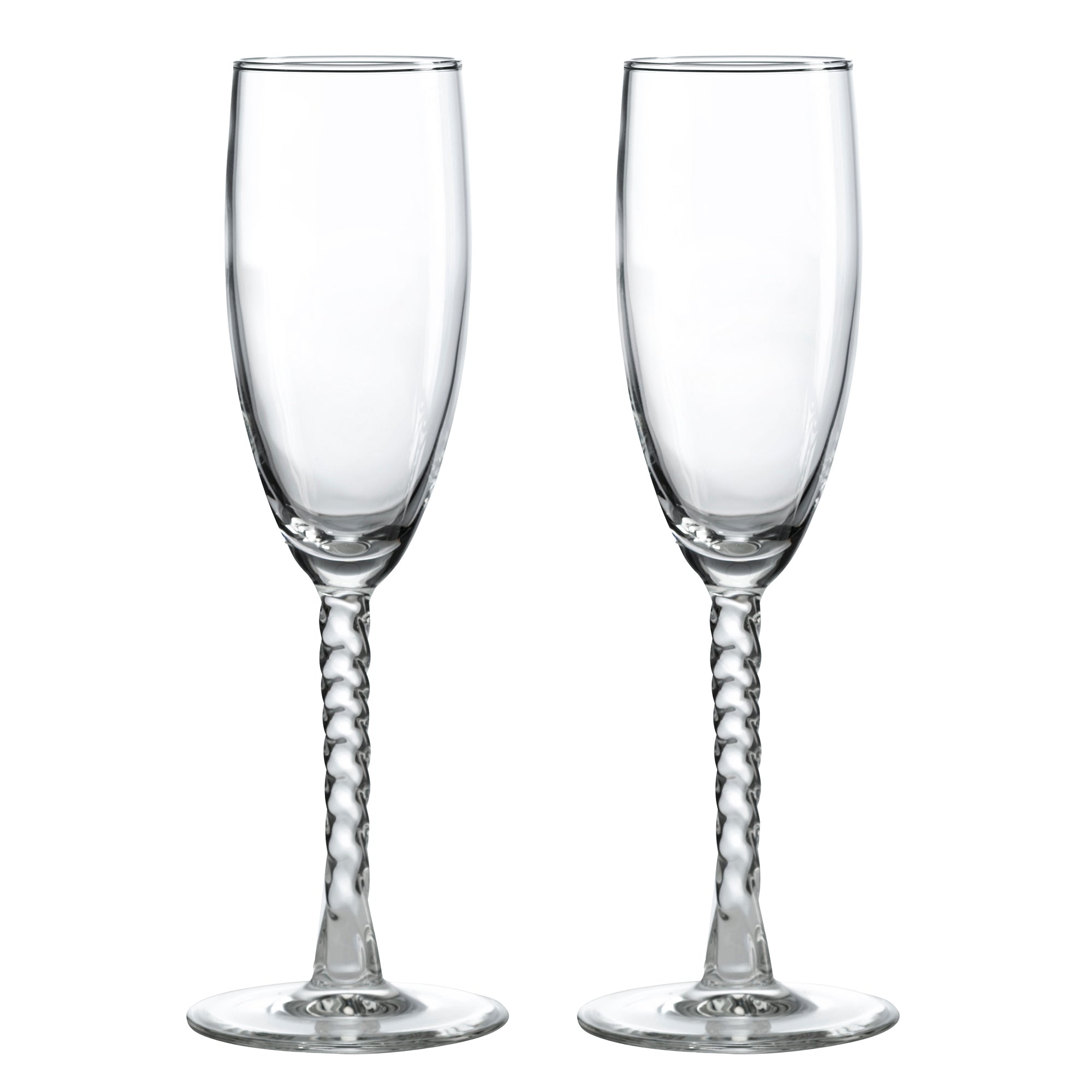 Wedding Toasting Glasses Set of 2 Classic