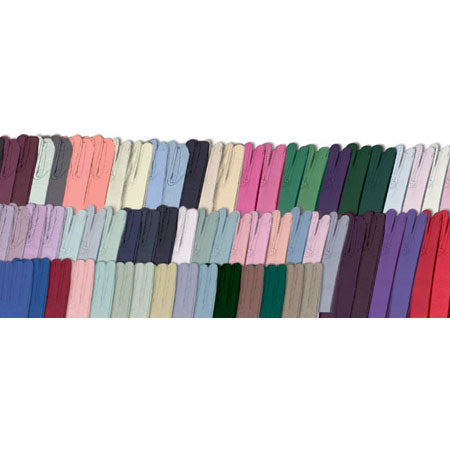 Matte Satin Wrist Length Bridal Gloves ( 15 Colors)