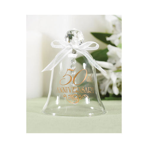 50th Wedding Anniversary Glass Bell Anniversary Gifts