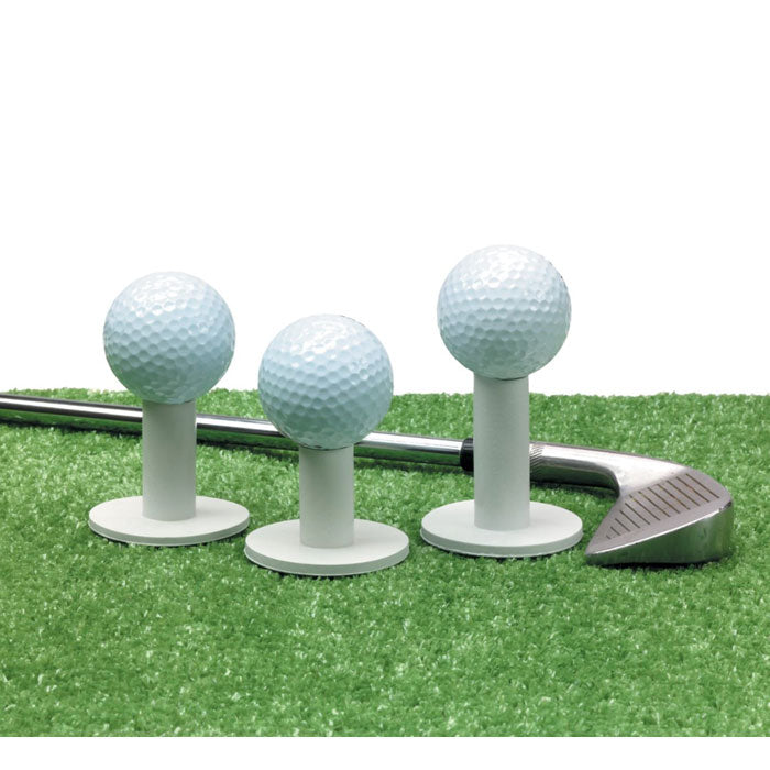 Assorted Size Rubber Practice Tees Set of 3 Golf Accessories Golfer