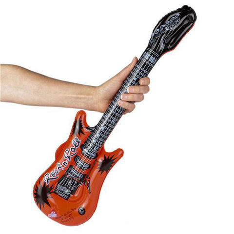 Inflatable Rock Star Electric Guitar Set of 12