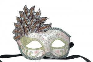 Maquerade Mask for Women Cascade Masquerade Mask (4 Colors)