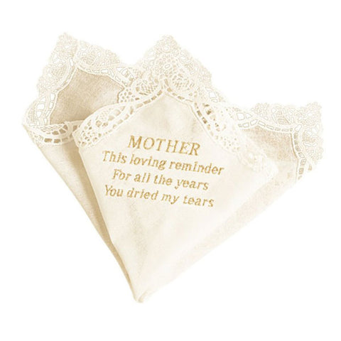 Mother Tears Handkerchief - Mother of the Bride Gift