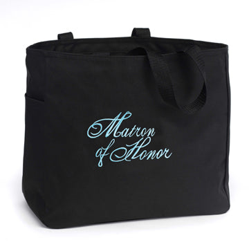 Matron of Honor Flourish Tote Bag