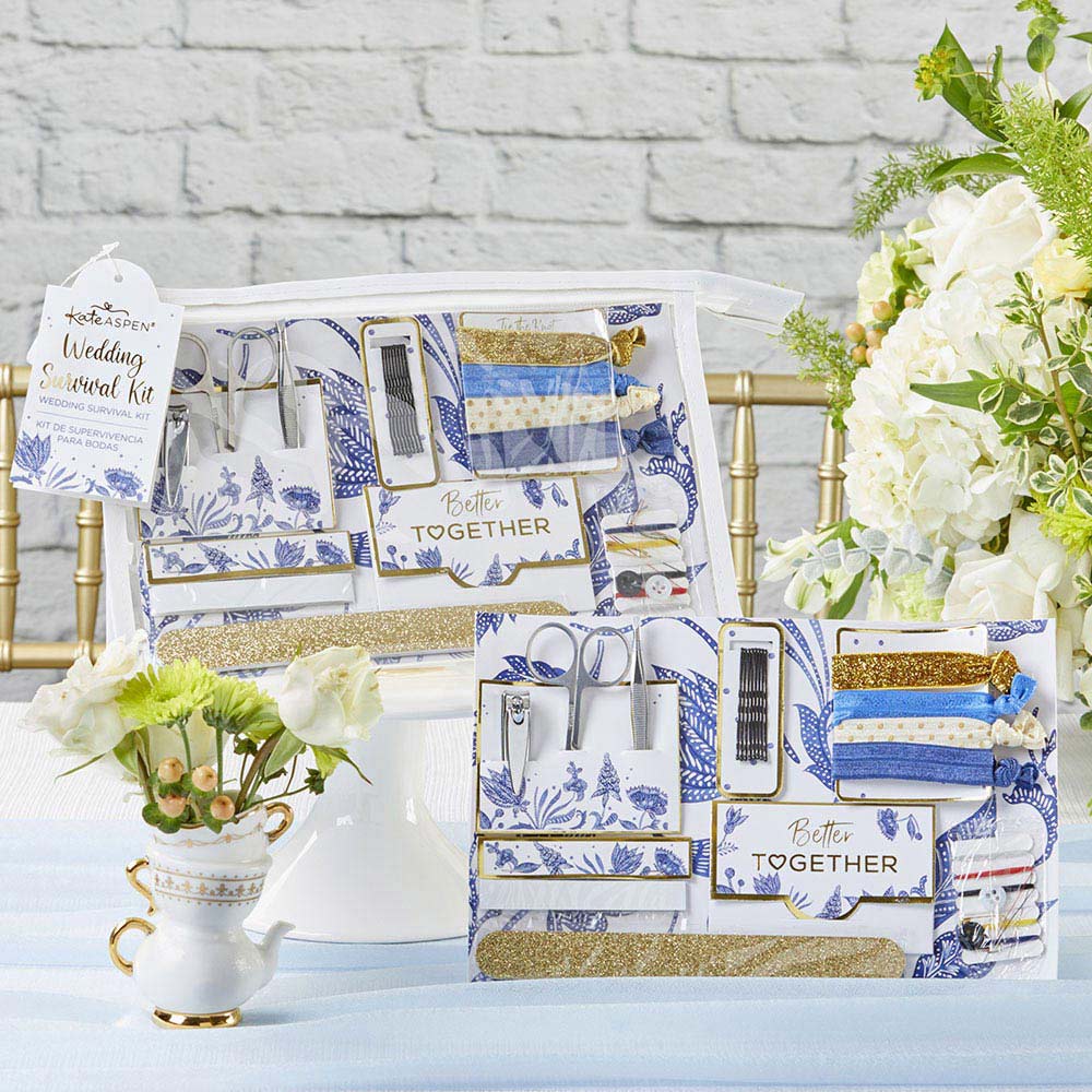 Blue Willow Wedding Survival Kit Emergency Kit Bride Gifts