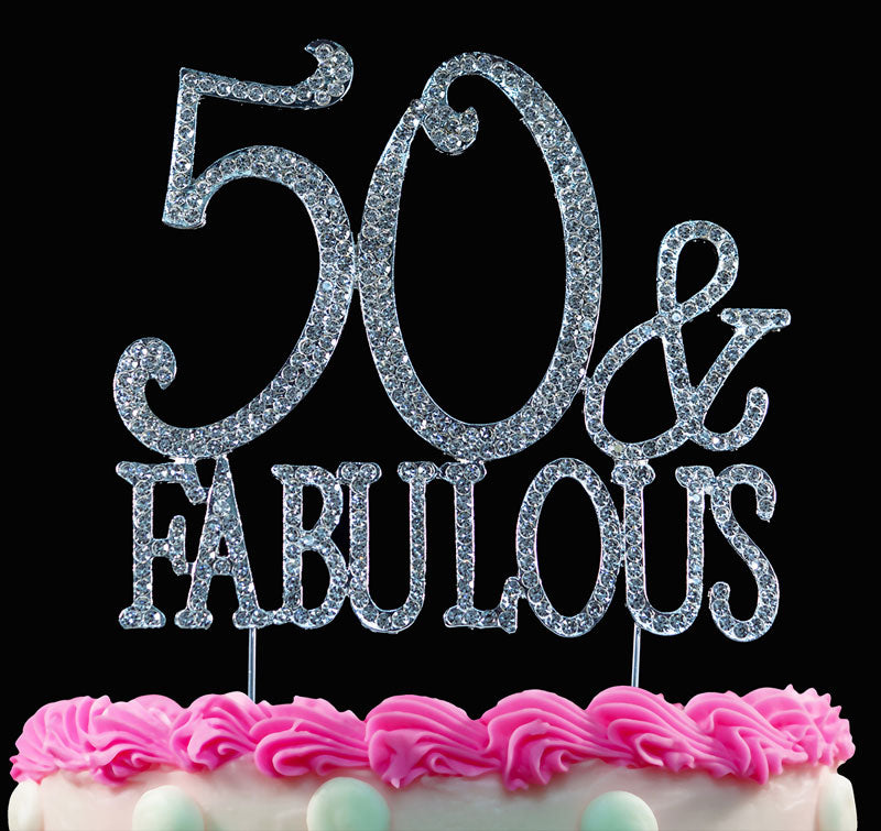 50 (or 40) and Fabulous Cake Topper - Chooice