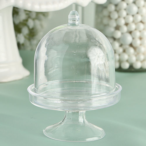 Mini Cake Stand Plastic Box From The Perfectly Plain Collection