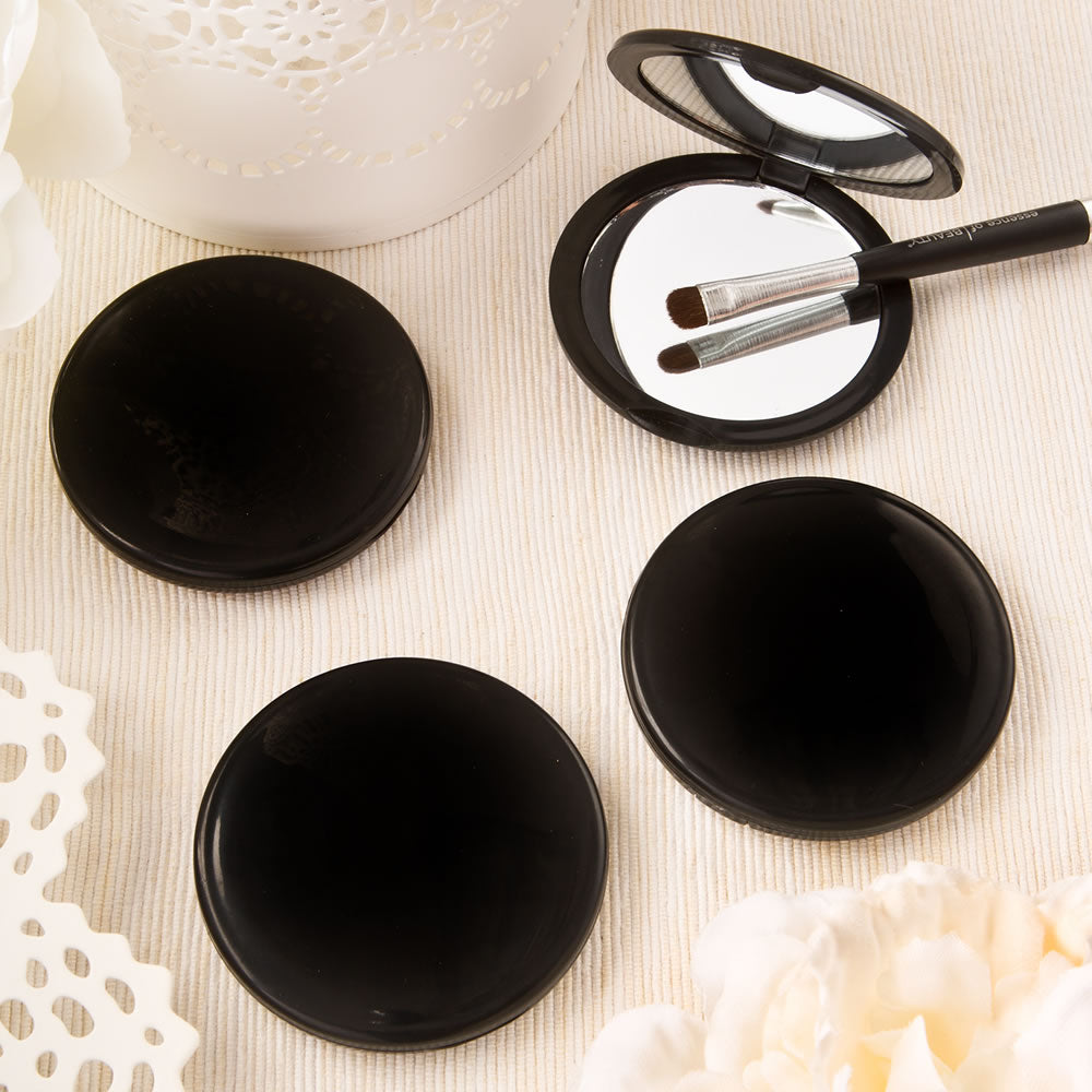 Black Compact MirrorS Perfectly Plain Collection