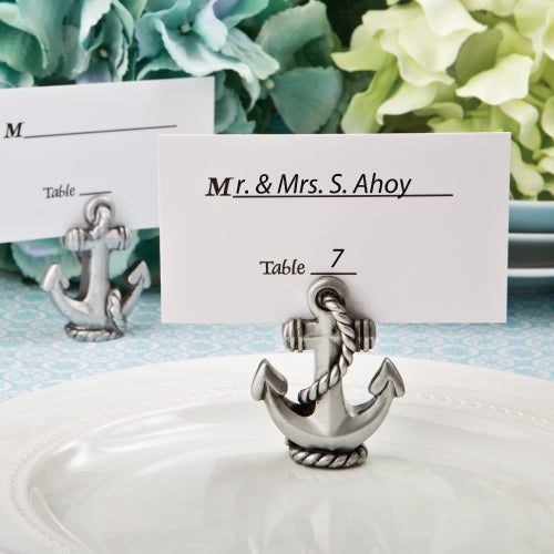 Nautical Anchor Place Card Photo Holder