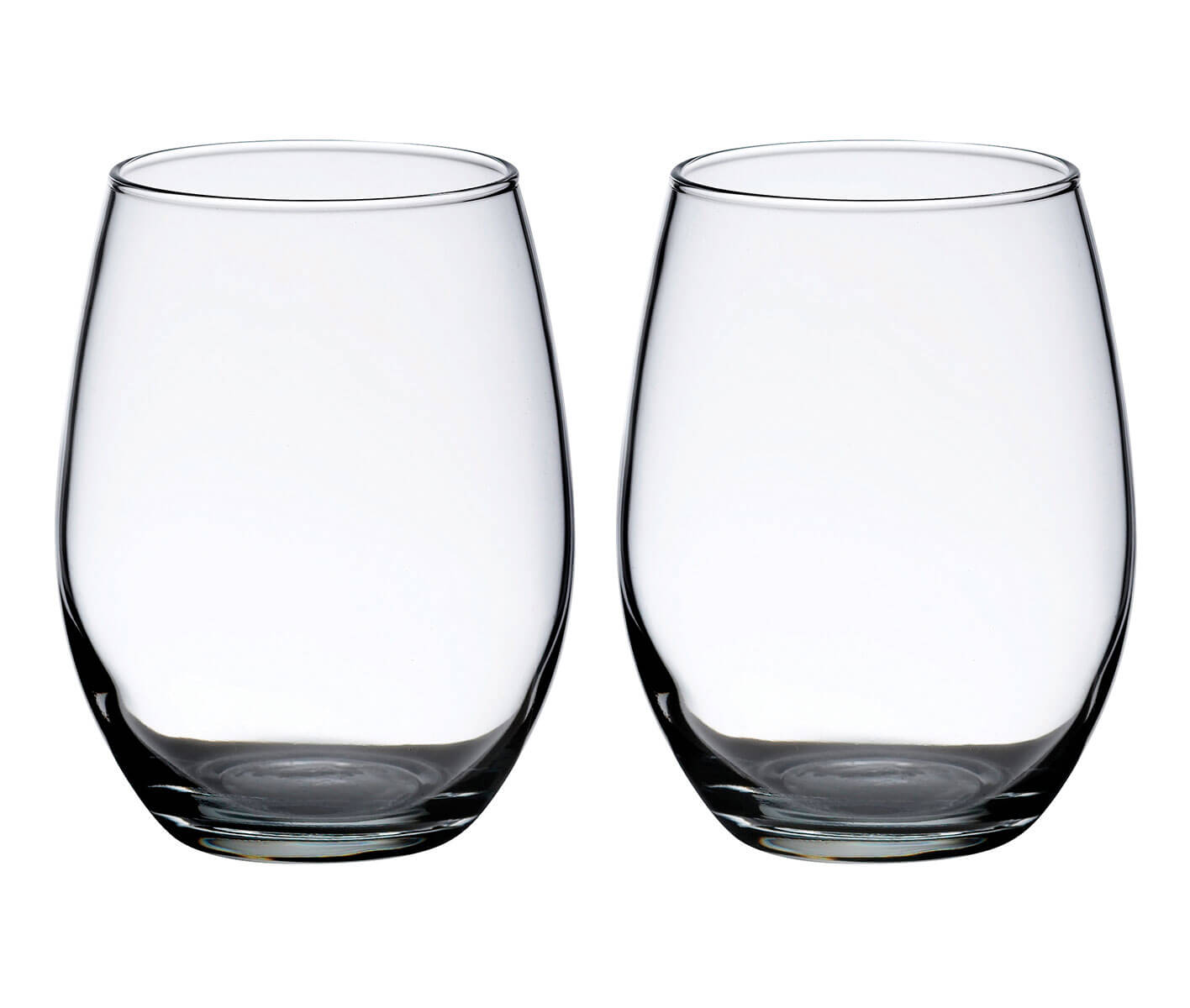 Stemless Wine Glasses 15 ozSet of 2