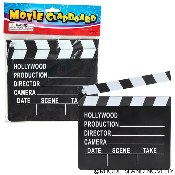 Hollywood Movie Clapboards Pack of 12