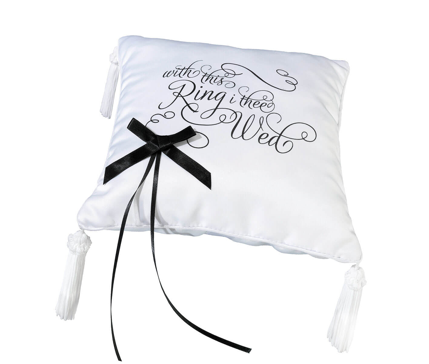 I Thee Wed Ring Bearer Pillow