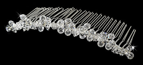 Swarovski Crystal Bridal Hair Comb