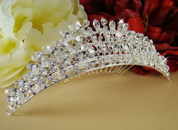 Elegant Crystal & Rhinestone Bridal Comb