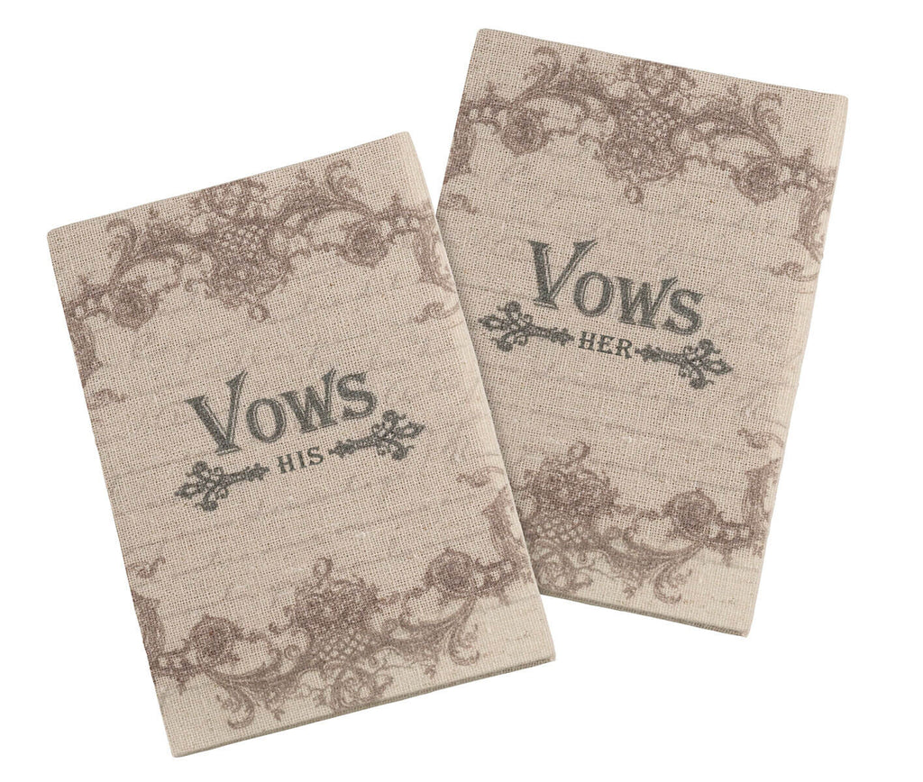 Tan His and Her Vows Books Set of 2