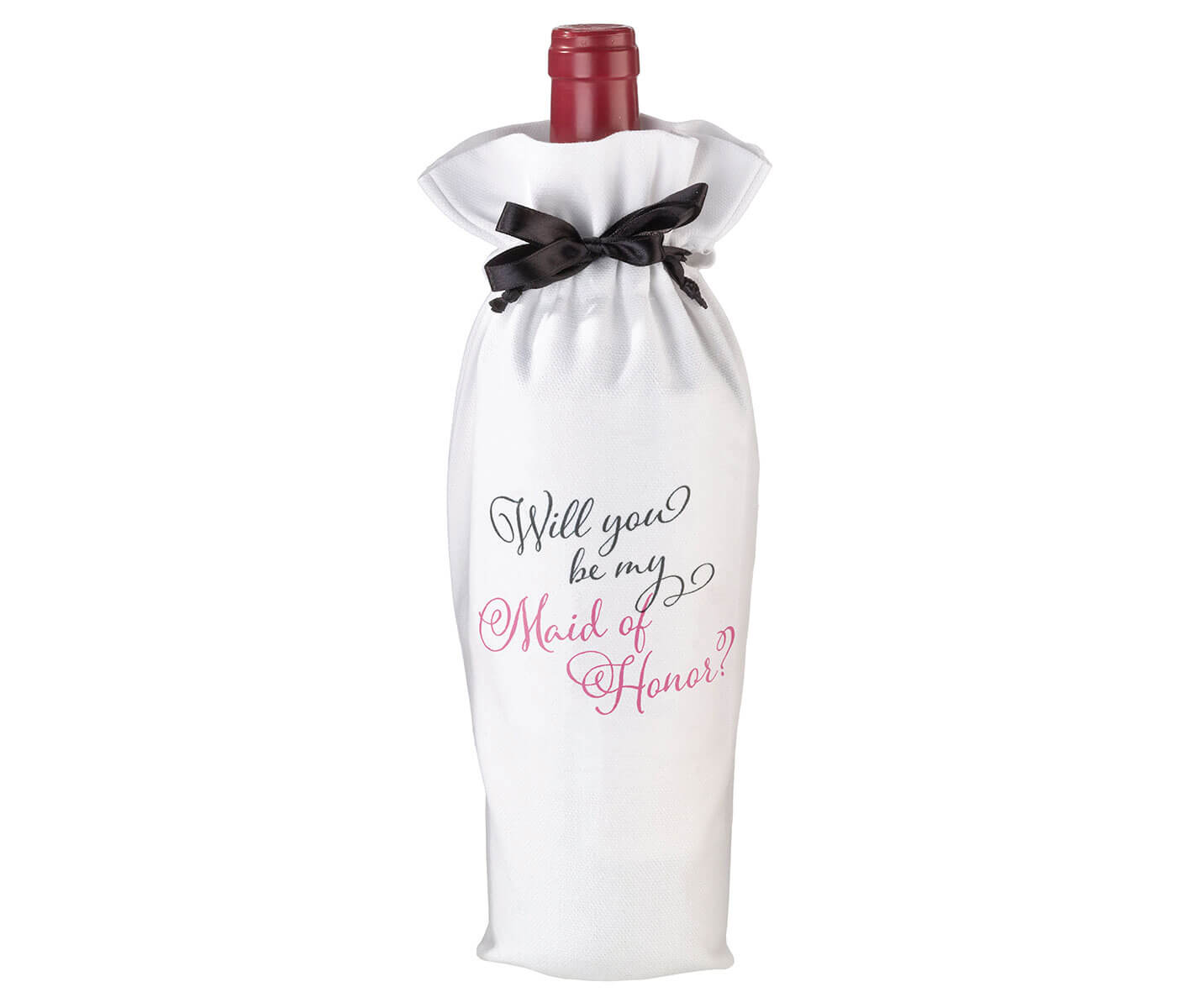 Will You Be My Maid Of Honor Wine Bag