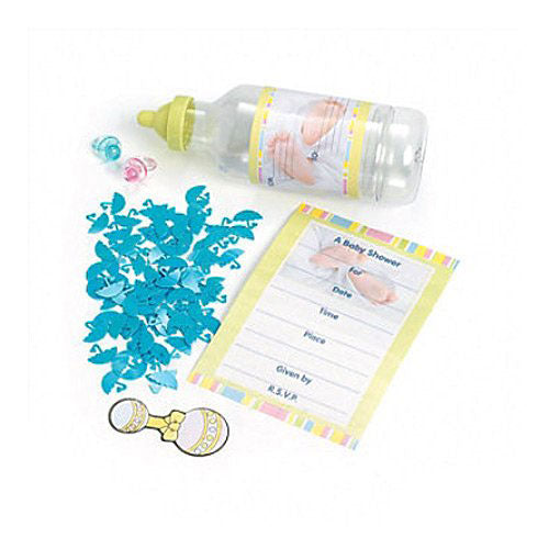 Baby Shower Invitations In A Bottle (Pack of 12)