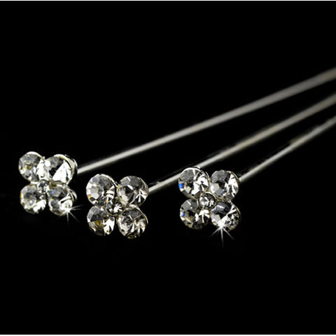 Bouquet Jewelry Crystal Accent (Set of 6)