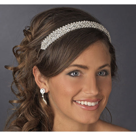 Dazzling Bridal Headband Sparkle Rhinestones