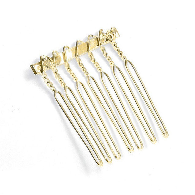 Comb Adapter for Brooches (Silver or Gold)