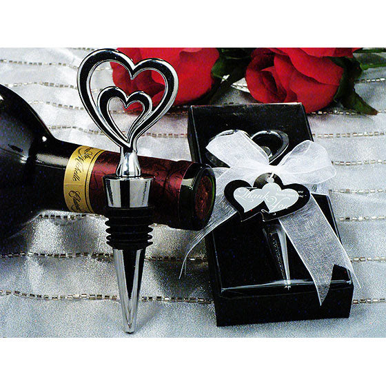 Wine Bottle Stoppers Two Hearts Are Better Than One