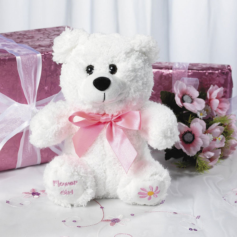 Plush Flower Girl Teddy Bear Flower Girl Gifts
