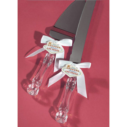 Las Vegas Wedding Cake Serving Set