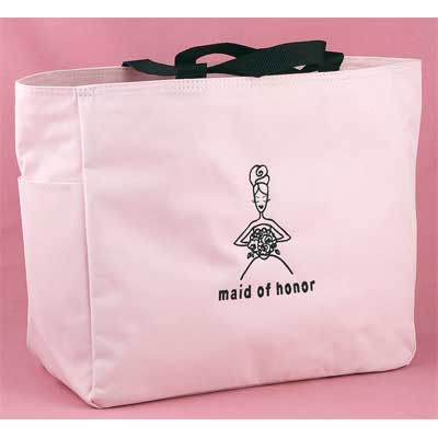 Maid of Honor Pink Tote Bag