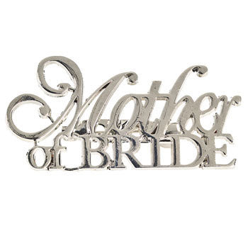 Mother Of Bride Pin - Wedding Party Pin