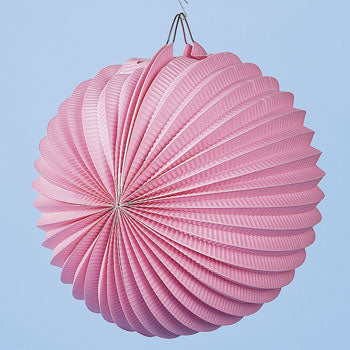 Pink Party Paper Lanterns (Pack of 12)