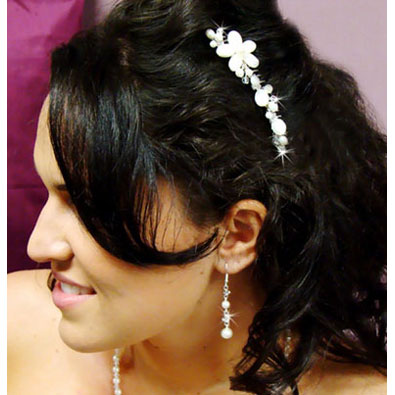 Pearl & Shell Beach Wedding Hair Comb